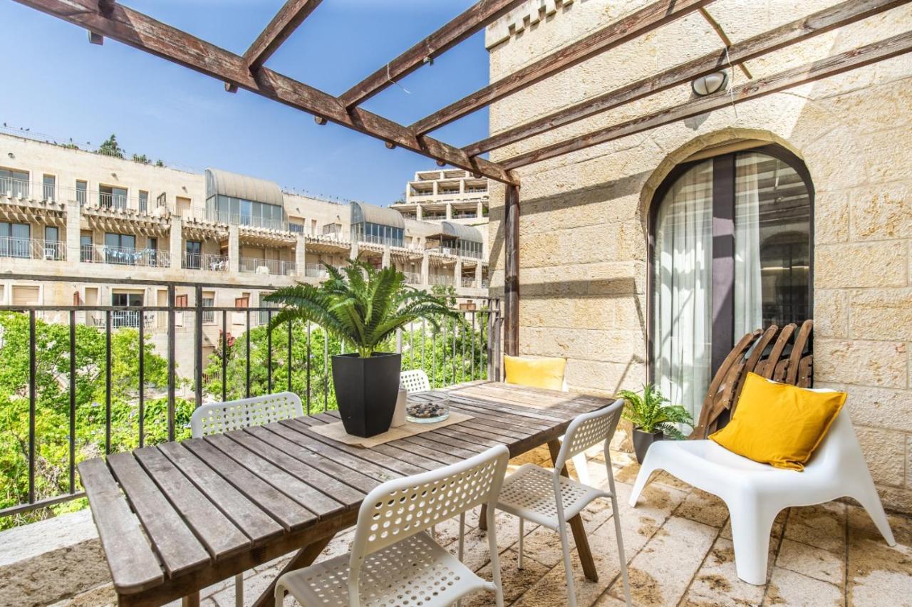 ✦Luxury 2 Bdr David'S Village Apartment ✦ Mamilla Jerusalem Exterior photo